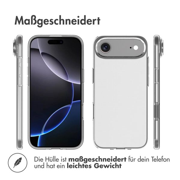 Accezz Clear TPU Backcover Apple iPhone Air - Transparent