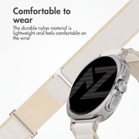 Accezz Nylon Alpine Armband für Samsung Galaxy Watch Ultra 2 (2026) / Ultra (2024/2025) - Polarstern