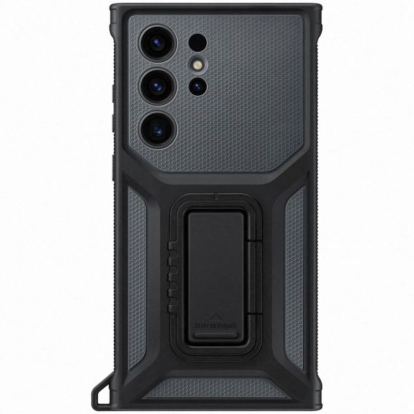 Samsung Original Rugged Gadget Backcover für das Samsung Galaxy S23 Ultra - Titan