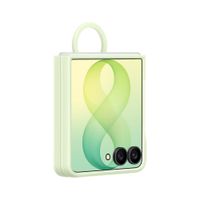 Samsung Silicone Magnet Cover Ring Samsung Galaxy Z Flip 8 - Green
