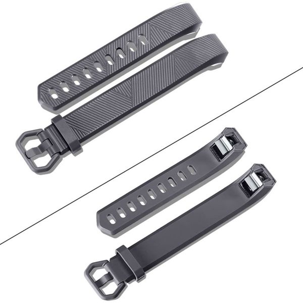 imoshion Silikonband für das  Fitbit Alta (HR) - Grau