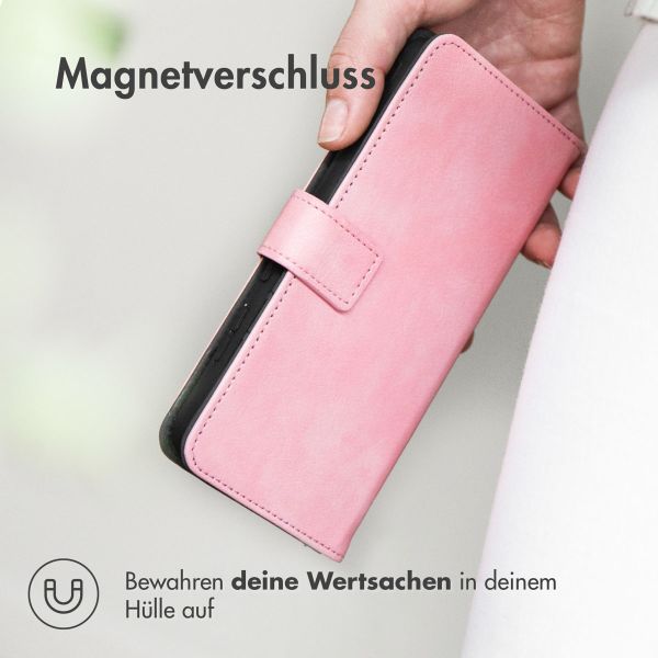 imoshion Luxuriöse Klapphülle Samsung Galaxy S21 - Rosa
