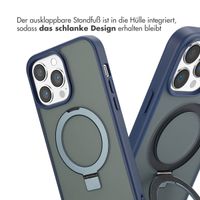 Accezz Ring Stand Backcover mit MagSafe iPhone 14 Pro Max - Blau
