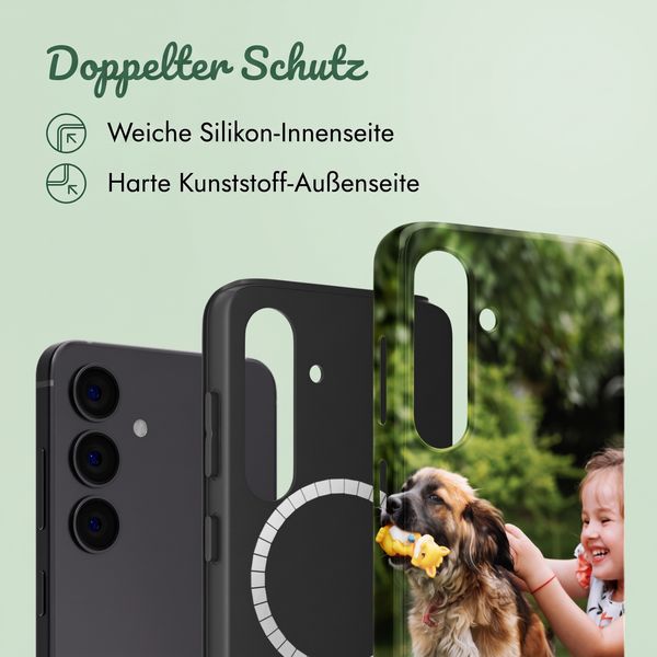 Gestalte deine eigene robuste Hülle mit MagSafe Samsung Galaxy S26 FE - Weiß