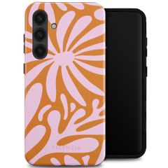 Selencia Vivid Back Cover Samsung Galaxy S24 - Modern Bloom Pink