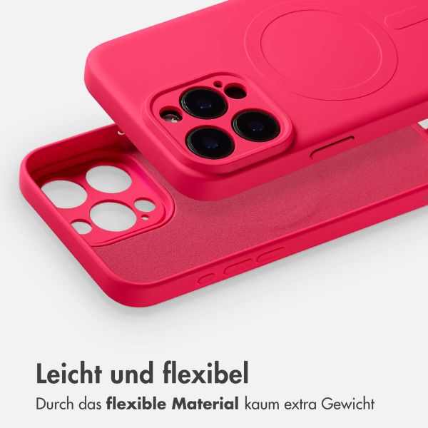 imoshion Color Back Cover mit MagSafe Apple iPhone 15 Pro Max - Neon Pink