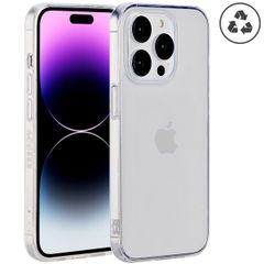 Accezz 100% recyceltes TPU Clear Cover für das iPhone 14 Pro  - Transparent