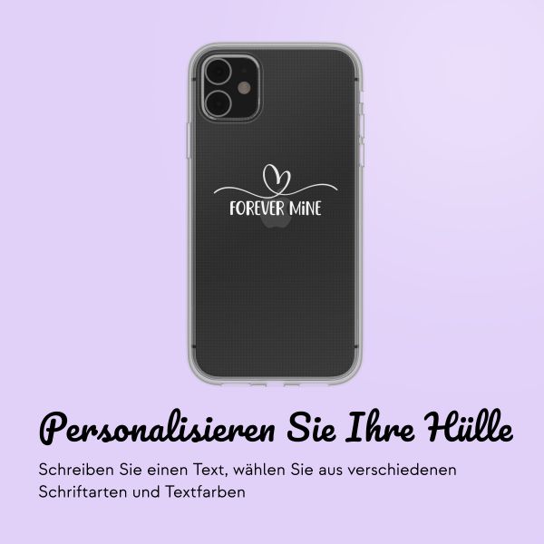 Hülle mit eigenem Foto und/oder Text Apple iPhone 11 - Sierlijk hartje