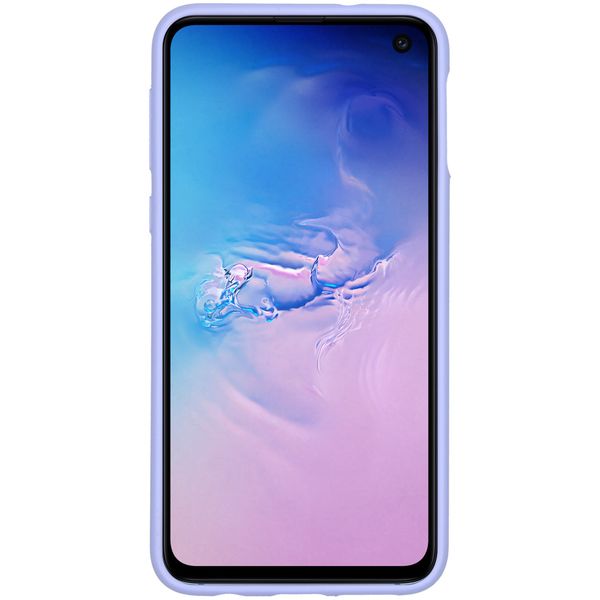 Accezz Liquid Silikoncase Lila für das Samsung Galaxy S10e