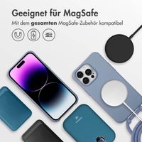 imoshion Color Backcover mit abnehmbarem Handykette und MagSafe Apple iPhone 14 Pro Max - Ash Blue