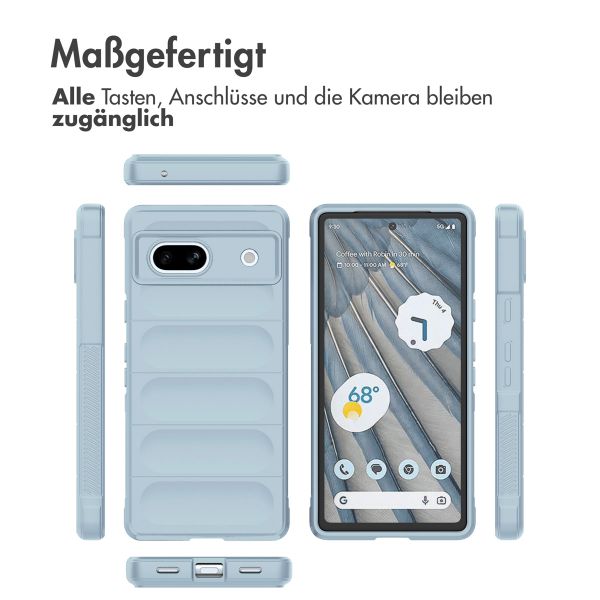 imoshion EasyGrip Backcover Google Pixel 7a - Hellblau