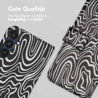 imoshion Design Klapphülle Samsung Galaxy A55 - Black And White