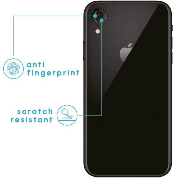 imoshion Displayschutzfolie 3er-Pack + Kameraschutz Glas iPhone Xr