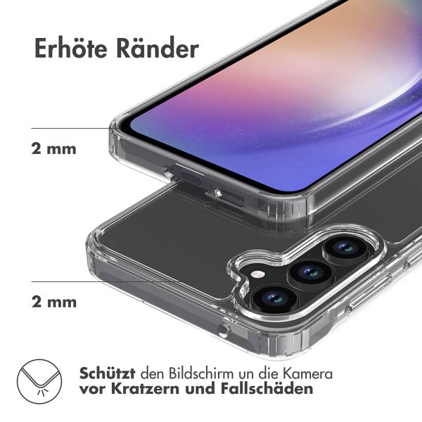 Accezz Xtreme Impact Case für das Samsung Galaxy A55 - Transparent