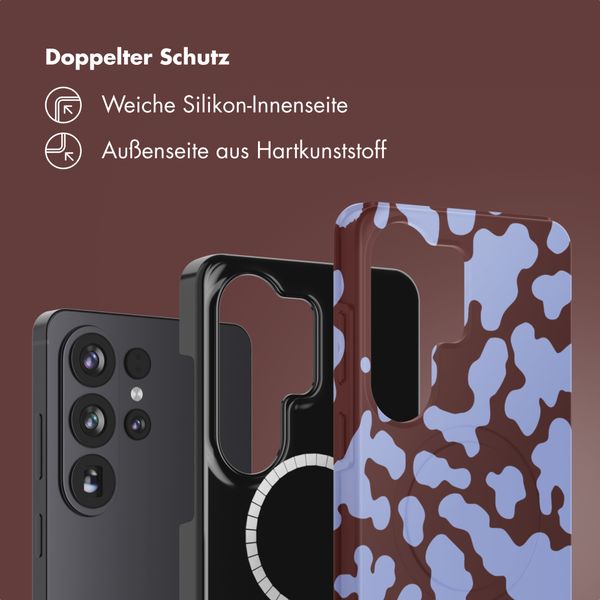 Selencia Vivid Rückabdeckung mit MagSafe Samsung Galaxy S26 Ultra - Moo'd Lavender Glow