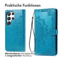 imoshion Mandala Klapphülle Samsung Galaxy S23 Ultra - Türkis