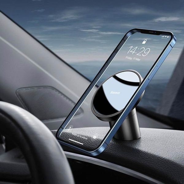 Baseus Radar Magnetic Car Mount für das Samsung Galaxy S23 - Handyhalterungung Auto - Lüftungsgitter - Armaturenbrett - Magnetisch - Schwarz