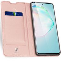 Dux Ducis Slim TPU Klapphülle Roségold für das Samsung Galaxy S10 Lite