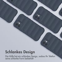 imoshion EasyGrip Back Cover für das iPhone 12 - Dunkelblau