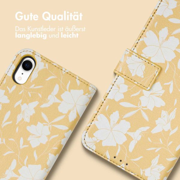 imoshion ﻿Design Klapphülle für das iPhone Xr - Yellow Flowers