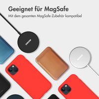 Accezz Liquid Silikoncase mit MagSafe für das iPhone 14 Pro - Rot