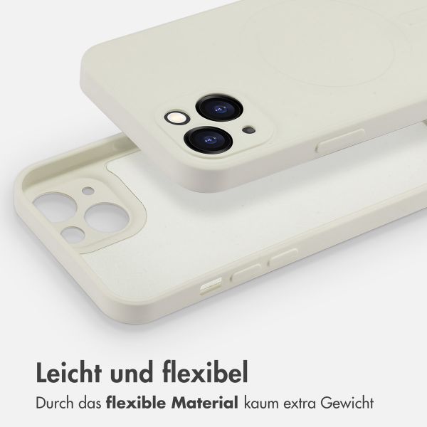 imoshion Color Back Cover mit MagSafe Apple iPhone 13 - Beige