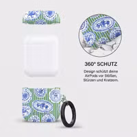 Burga Hardcase Hülle  Apple AirPods 1 / 2 - Taverna