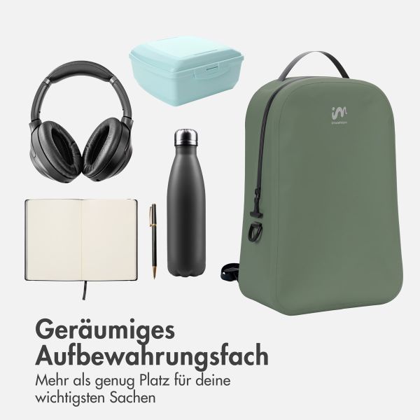 imoshion Air-Tight Waterproof Rucksack 10L - Small - Army Green