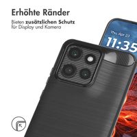 imoshion Brushed Back Cover Motorola Thinkphone 25 / Motorola Edge 50 Neo / Edge 60 Neo - Schwarz