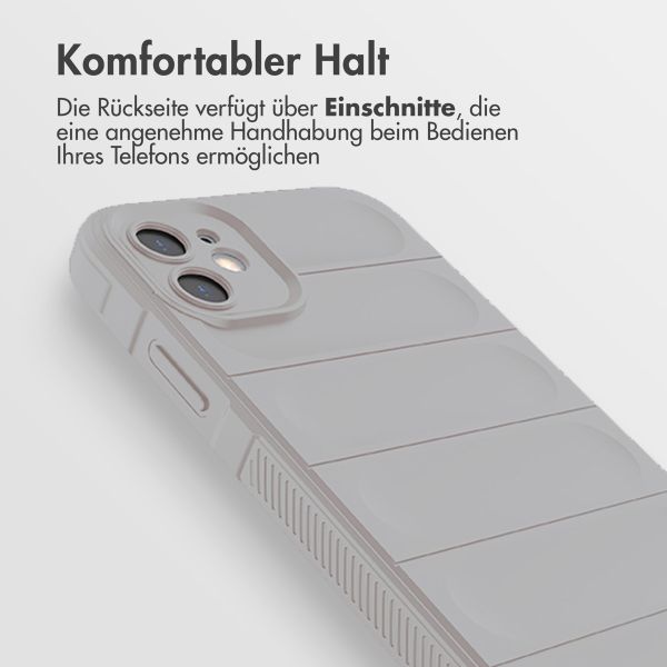 imoshion EasyGrip Back Cover für das iPhone 11 - Grau