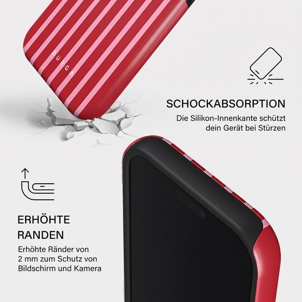 Burga Tough Back Cover MagSafe Apple iPhone 17 - Strawberry Jam