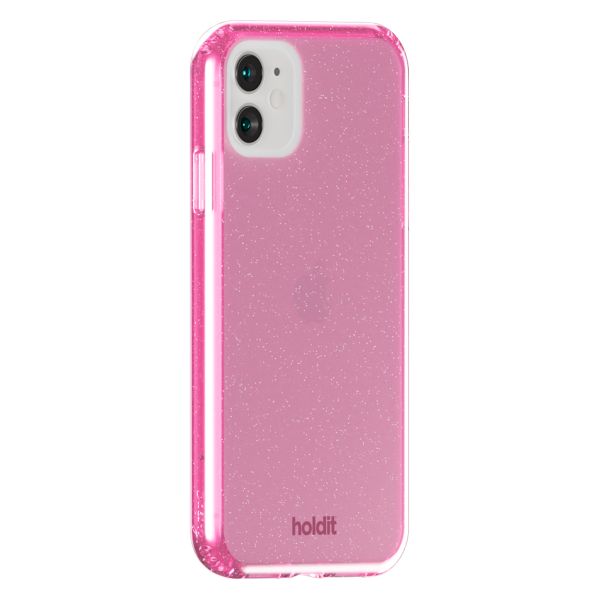 Holdit Glitzer Case Apple iPhone 11 / Xr - Rosa
