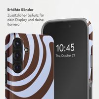 Selencia Vivid Back Cover Samsung Galaxy S25 FE - Dream Swirl Chocolate
