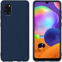 imoshion Color TPU Hülle für das Samsung Galaxy A31 - Dunkelblau