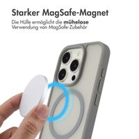 imoshion Color Guard Back Cover mit MagSafe Apple iPhone 15 Pro - Grau