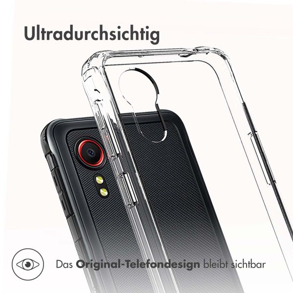 Accezz Xtreme Impact Case für das Samsung Galaxy Xcover 5 - Transparent