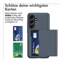 imoshion Backcover mit Kartenfach Samsung Galaxy S26 FE - Dunkelblau
