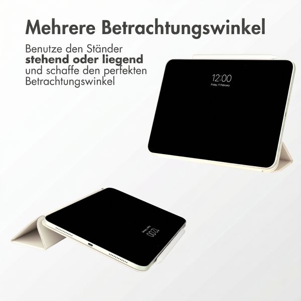 imoshion Magnetic Klapphülle Apple iPad Pro 13 (2025) M5 / (2024) M4 - Beige