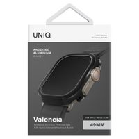 Uniq Valencia Watch Hülle für die Apple Watch Ultra (2) - 49 mm - Midnight Black