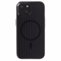 Accezz Lite Backcover mit MagSafe | Fluted | Apple iPhone 15 - Schwarz