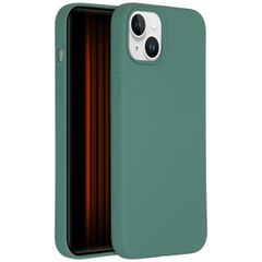 Accezz Liquid Silikoncase mit MagSafe für das iPhone 15 Plus - Dunkelgrün