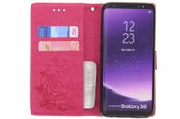 Kleeblumen Klapphülle für Samsung Galaxy S8