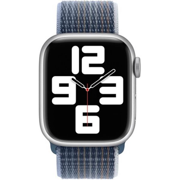 Apple Sport Loop Armband für das  Apple Watch Series 1 t/m 11 / SE / Ultra (44/45/46/49 mm) - Storm Blue