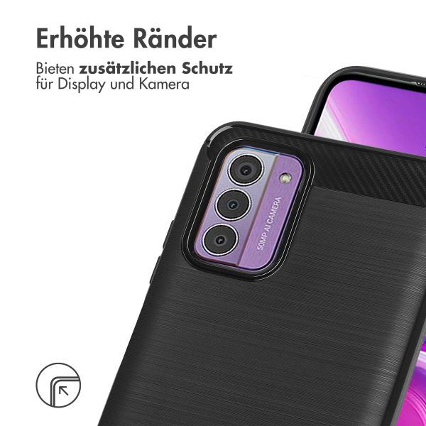 imoshion Brushed Back Cover Nokia G42 - Schwarz