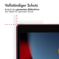 imoshion Displayschutz aus gehärtetem Glas Apple iPad 9 (2021) 10.2 Zoll / iPad 8 (2020) 10.2 Zoll / iPad 7 (2019) 10.2 Zoll