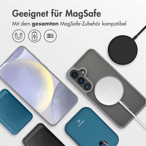 imoshion Color Guard Back Cover mit MagSafe für das Samsung Galaxy S24 - Grau