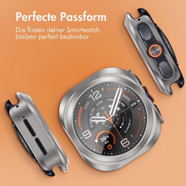 imoshion Full Cover Hard Case Samsung Galaxy Watch Ultra 2 (2026) - Titanium Gray
