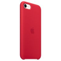 Apple Silikon-Case für das iPhone SE (2022 / 2020) / 8 / 7 - Red