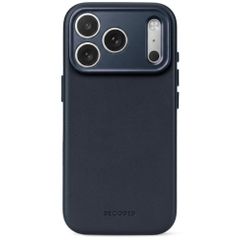 Decoded Leather Backcover MagSafe Apple iPhone 18 Pro Max / 17 Pro Max - Midnight