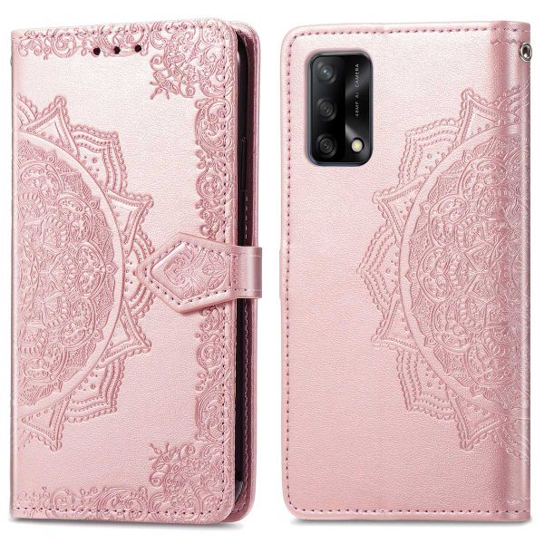 imoshion Mandala Klapphülle Oppo A74 (4G) - Roségold